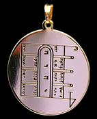 Médaille Pentacle de la Lune