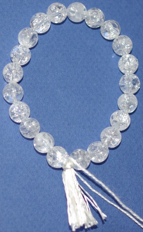 Bracelet Quartz craquelé - 17cm