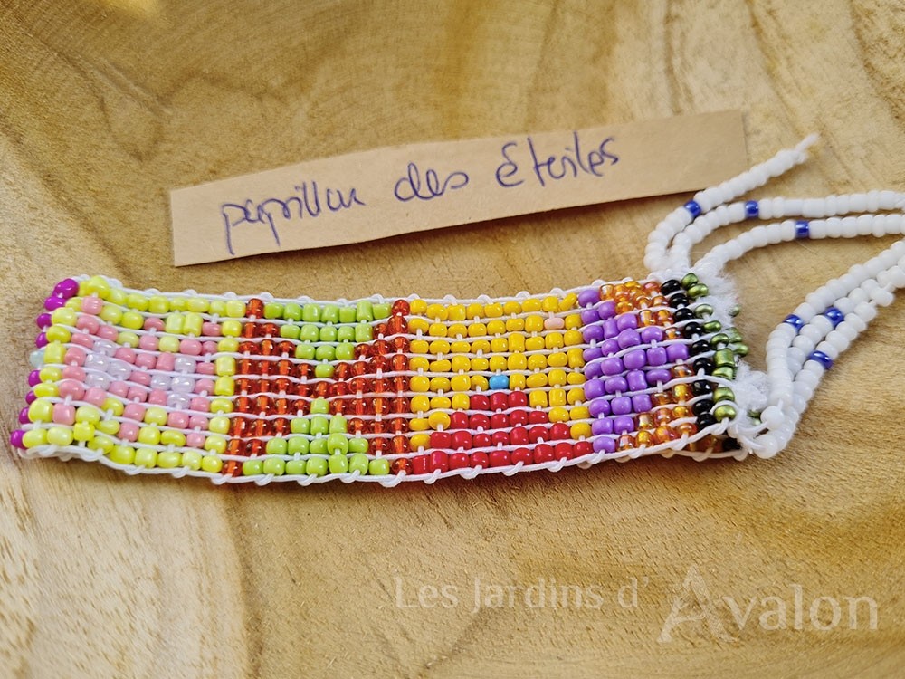 Bracelet Spirituel : "Papillon des Etoiles"