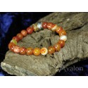 Bracelet Agate orange