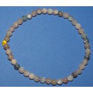 Bracelet de Cheville Pierre de Lune orange et grise