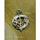Pendentif Chalice Well - argent