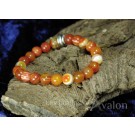 Bracelet Agate orange