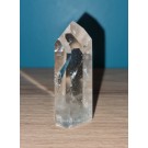 Pointe de cristal de roche (quartz) polie