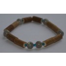 Bracelet de Noisetier et Labradorite - Taille Homme