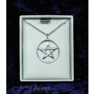 Pendentif pentagramme cerclé - petite taille